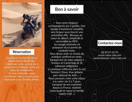 Flyer Raid Moto Page N°2